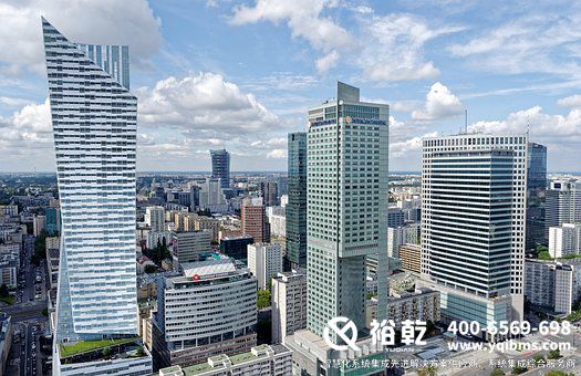 智能化集成系統(tǒng)，大型建筑，自動化管理，節(jié)能增效，科技感